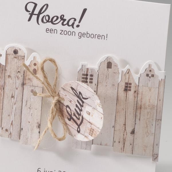 Houten huisjes