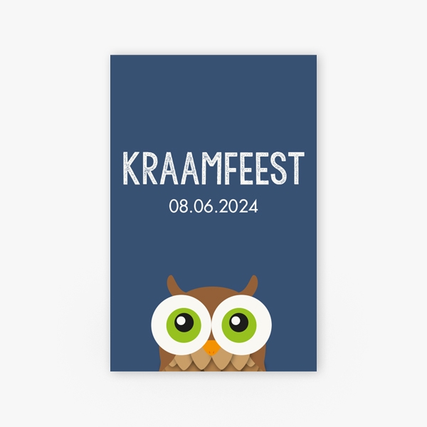 Kraamborrel uil