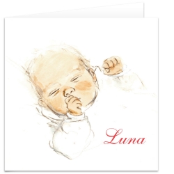 Kunst Adelt - Baby Factory - Duimende baby (Luna)