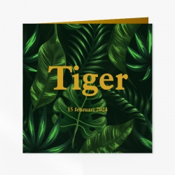 La Carte Exclusief 2 - jungle vierkant Tiger