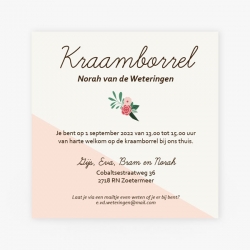 Kraamborrel Driehoeken (Norah