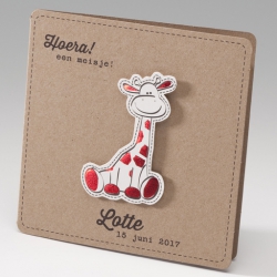 Belarto Hello World  - Rood girafje