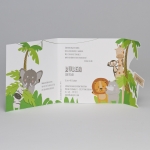 Buromac Baby Folly - Drieluik met jungledieren