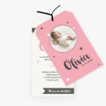 La Carte Exclusief 2 - Label roze met sterren